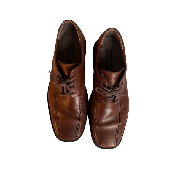 Bostonian Men Shoes Brown Leather Size 11 - Picture 2 of 9
